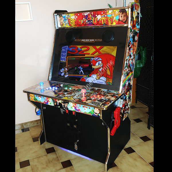 Bartop-Arcade-Cabinet-arcade cabinet machine-MAME-Hyperspin-Gold-Hot 
