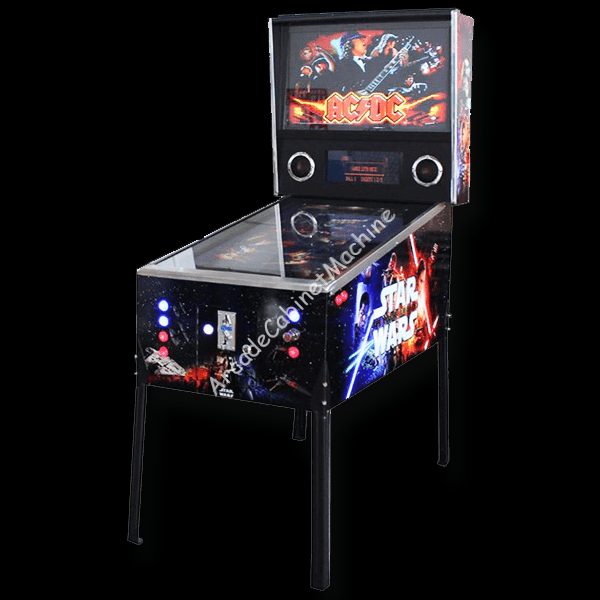 The pinball arcade cabinet version